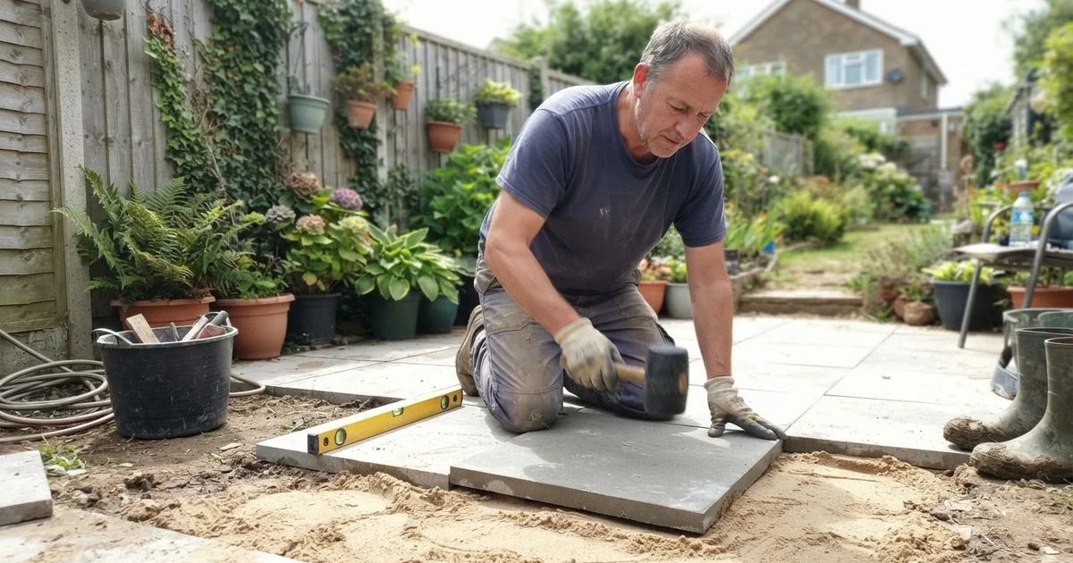 Patio laying: DIY vs hiring a professional