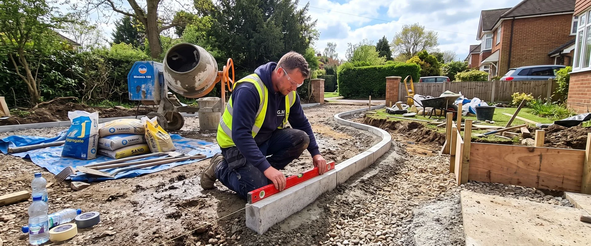 Kerbing & Groundworks in Cheltenham